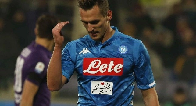 Arkadiusz Milik, attaccante polacco del Napoli