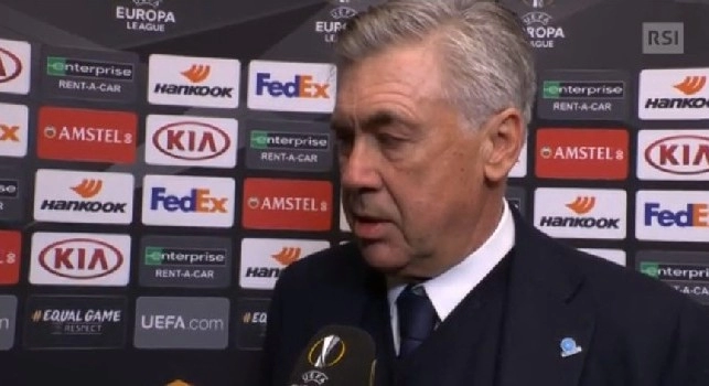 Gazzetta: L’Europa League è l’obiettivo del Napoli, senza se e senza ma. Ancelotti non ha alternative se vuole dare un senso alla stagione