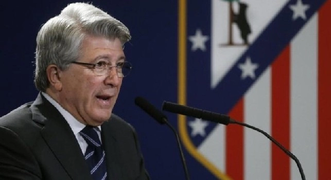 Enrique Cerezo Torres, presidente dell&rsquo;Atletico Madrid