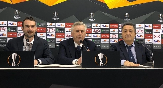 Ancelotti in conferenza: Mi aspetto di pi&ugrave; da Mertens. Juve non imbattibile, ieri l'ha dimostrato. Auguro all'Atletico di vincere la Champions. Benedizione attaccanti? Speriamo che San Gennaro ci aiuti! Sul sorteggio... [VIDEO CN24]