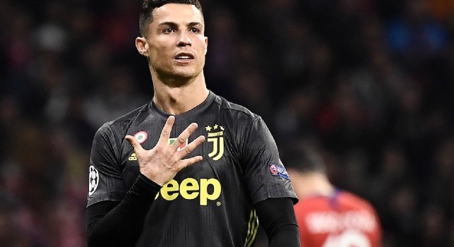 Mediaset - Ronaldo non sarà rischiato contro il Napoli, Allegri lo porterà solo in panchina