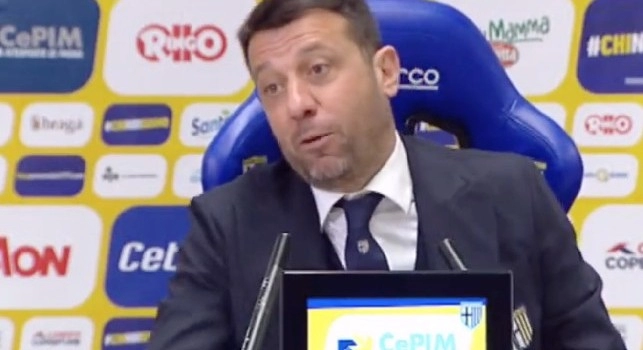 Parma, D'Aversa su Inglese: S'è fatto male stamattina e domani non giocherà contro la Fiorentina