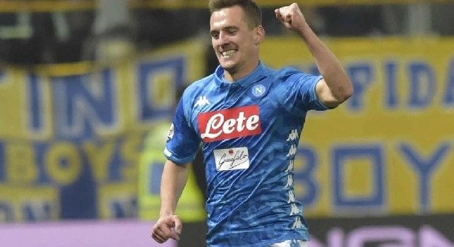 Arkadiusz Milik, attaccante polacco del Napoli
