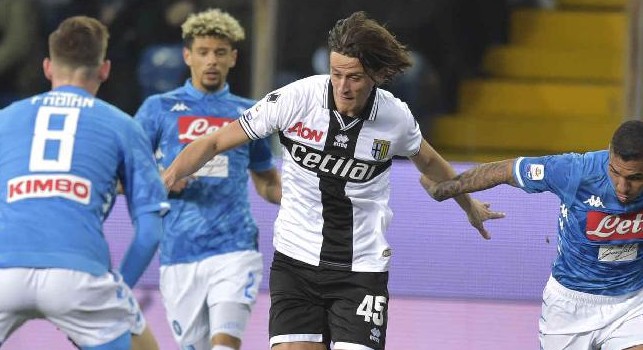 Il Roma - Il Parma vuole riscattare Inglese, ma De Laurentiis chiede 25 mln. Il Napoli non vuol puntare su di lui