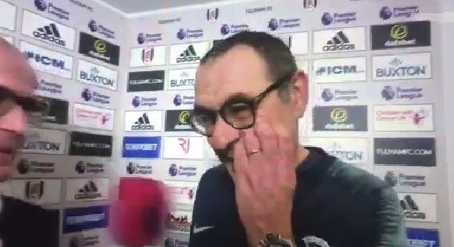 Chelsea, Sarri in conferenza: Futuro alla Juve? Penso solo alla finale, poi parlerò con il club...