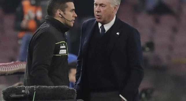 Carlo Ancelotti, allenatore del Napoli