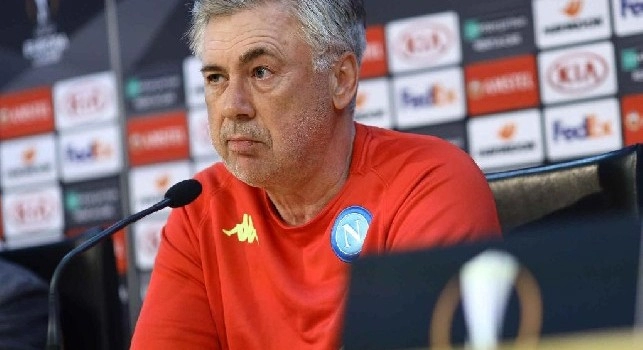 Carlo Ancelotti, allenatore del Napoli
