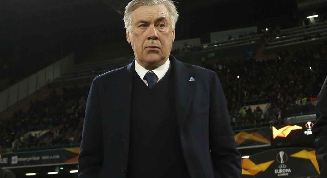 Carlo Ancelotti in panchina