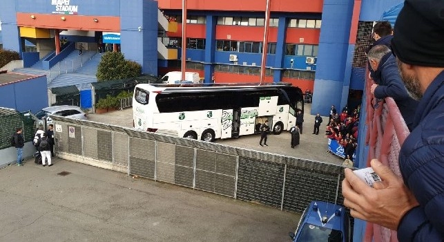 Sassuolo-Napoli, i padroni di casa arrivati al Mapei Stadium [FOTO CN24]