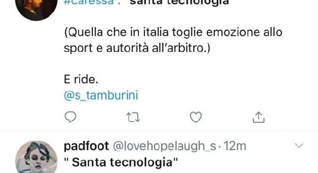 ‘Santa tecnologia’ e grasse risate: è Sky ma sembra JuveTv: il web si scaglia contro Caressa