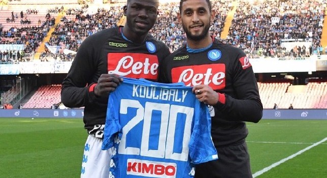 Napoli-Udinese, presenza numero 200 per Koulibaly: il senegalese premiato prima del match [VIDEO]