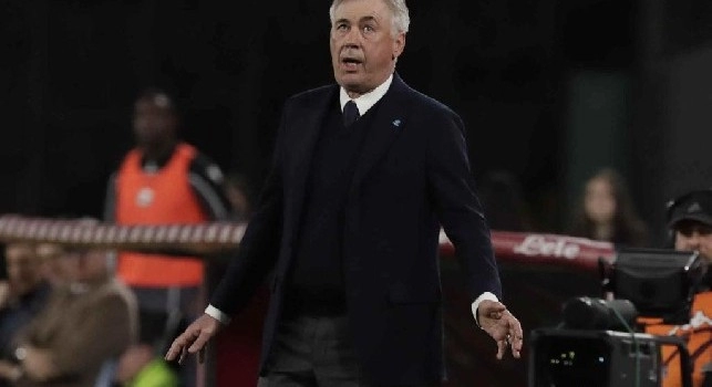 Carlo Ancelotti, allenatore del Napoli