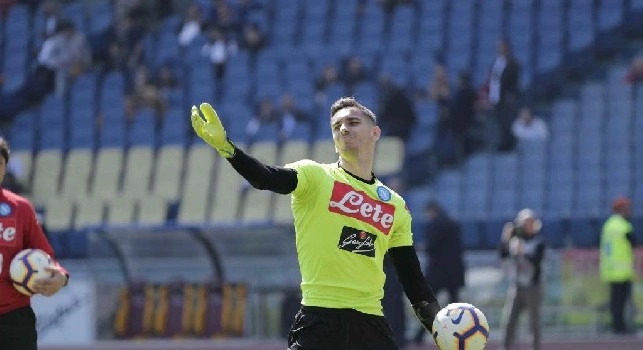 Alex Meret, portiere del Napoli