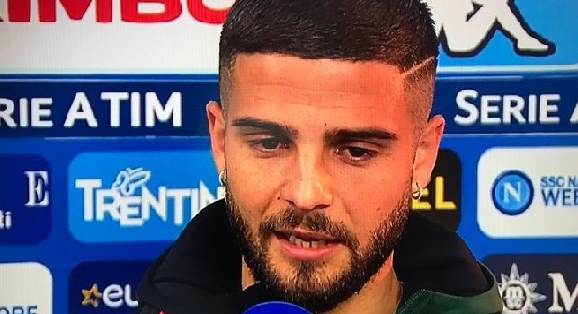 Lorenzo Insigne in una intervista a Sky Sport