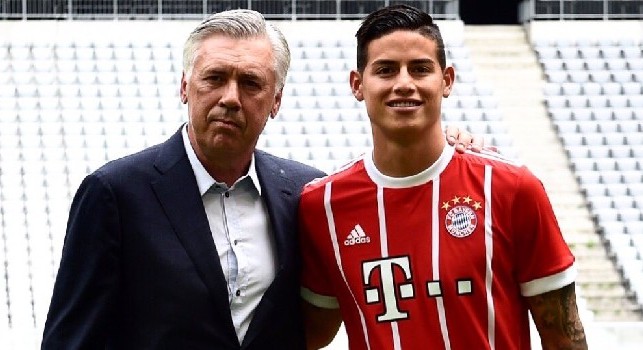 James Rodriguez, attaccante del Bayern Monaco