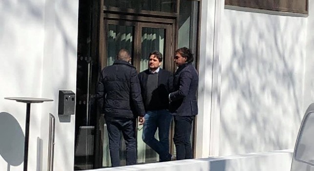 Napoli in ritiro a Londra, in hotel anche Cristiano Giuntoli e Giuseppe Pompilio [VIDEO CN24]