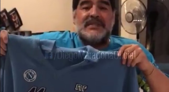 Napoli-Juventus, Maradona carica gli azzurri: Metteteci il cuore ragazzi, Al di là del risultato