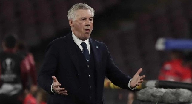 Carlo Ancelotti, allenatore del Napoli