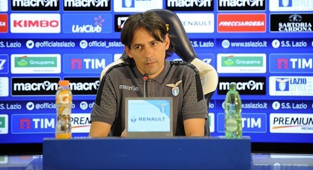 Lazio, Inzaghi: Coppe europee? Napoli e Juventus non sono arrivate con la condizione migliore