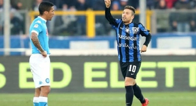 Il Papu Gomez mette il Napoli nel mirino! Gazzetta: Domani entrando al San Paolo ripenser&agrave; a quel sinistro che si infil&ograve; sotto la traversa...