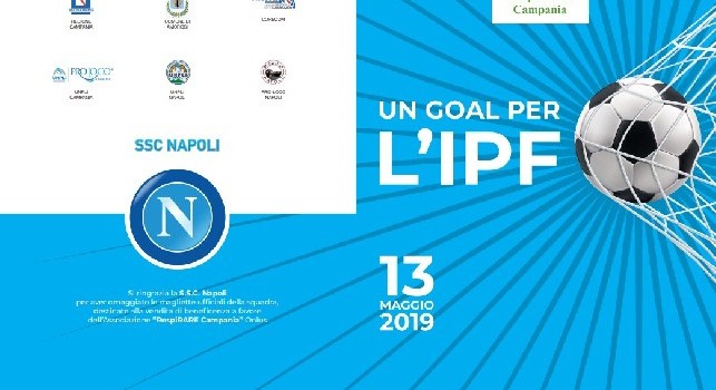 SSC Napoli contro la fibrosi polmonare idiopatica: evento benefico per la lotta alla malattia