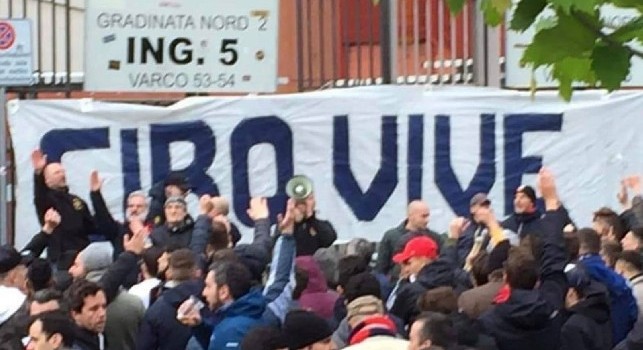 Striscione Ultras Genoa