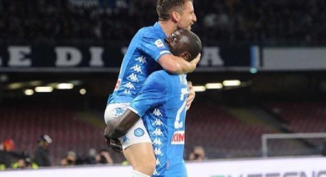Dries Mertens e Koulibaly