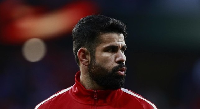 Dalla Spagna - Atletico Madrid, Napoli sulle tracce di Diego Costa: per Simeone l'attaccante è incedibile