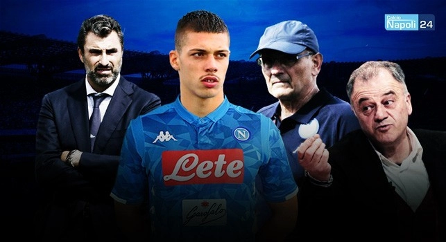 Gianluca Gaetano, attaccante della SSC Napoli