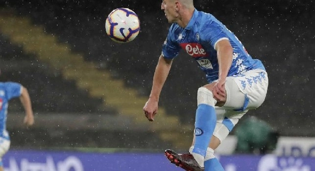 La sfortuna continua a perseguitare il Napoli: Milik colpisce il legno in avvio