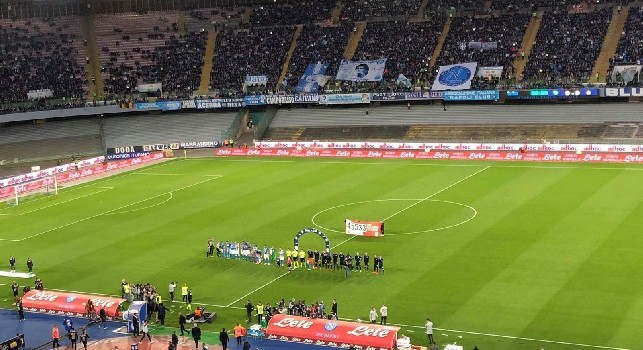 Napoli-Inter 4-1, spettatori ed incasso: al San Paolo poco più di 25mila spettatori