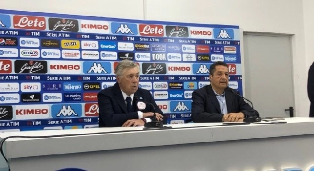 Ancelotti in conferenza: Io alla Juve? Sto al Napoli e ne resto fuori! Di mercato parler&ograve; con ADL. Questa prestazione fa capire cosa sar&agrave; il Napoli del prossimo anno [VIDEO CN24]