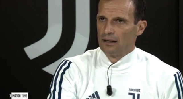 Juventus, Allegri: Sarri al mio posto? Siamo professionisti, ha fatto un grande anno al Chelsea come prima con il Napoli