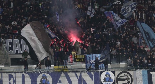 Giudice Sportivo: multa di 10mila euro al Napoli per striscione gravemente offensivo contro i tifosi interisti. Due giornate a Montella