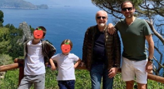De Laurentiis compie 70 anni, giornata di festeggiamenti a Capri [FOTO]