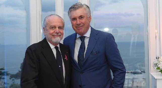 Aurelio De Laurentiis e Carlo Ancelotti