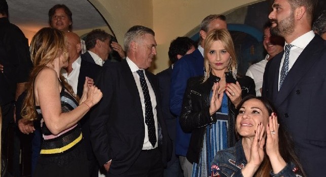Repubblica - Compleanno di Ancelotti, tanto divertimento all'Anema e core: presente anche Romina Carrisi
