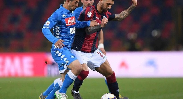 Amin Younes in azione con la maglia del Napoli