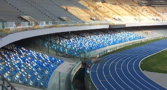 Stadio San Paolo, prosegue la sostituzione dei sediolini: quasi ultimato l'anello inferiore! [FOTOGALLERY]