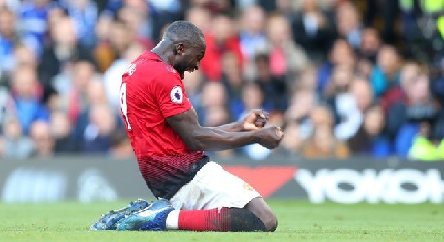 Romelu Lukaku, attaccante belga del Manchester United