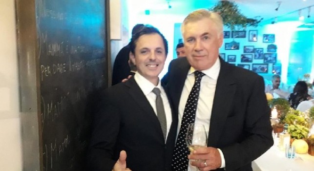 Ancelotti buongustaio, scelta da vero intenditore per il brindisi del suo compleanno: il Fiano di Vigne Guadagno[FOTO]