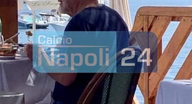 Giornata di relax a Nerano per De Laurentiis! Su Sarri alla Juventus: Non avrà vita lunga [FOTO CN24]