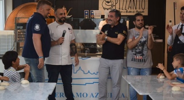 Non solo calcio - Bergamo azzurra promuove la pizzeria didattica per i bambini [FOTO]