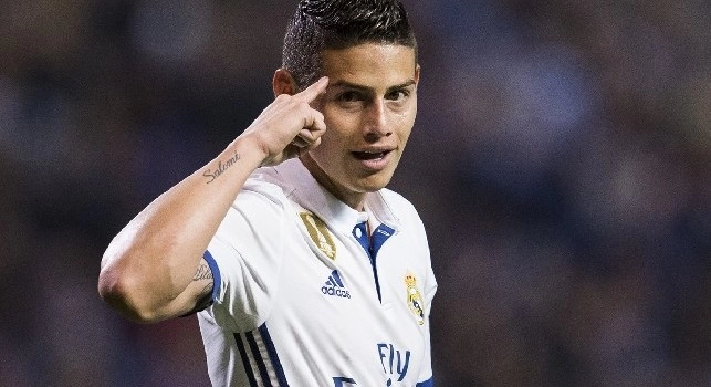 Sky - James Rodriguez, continua la trattativa tra Napoli e Real Madrid: operazione destinata a chiudersi