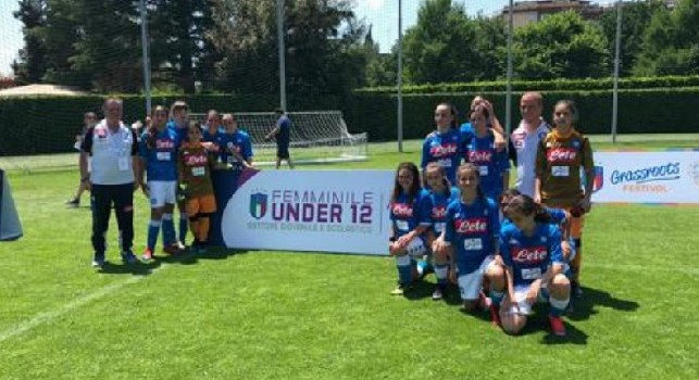 Under 12, il Napoli femminile vince la Danone Nations Cup 2019