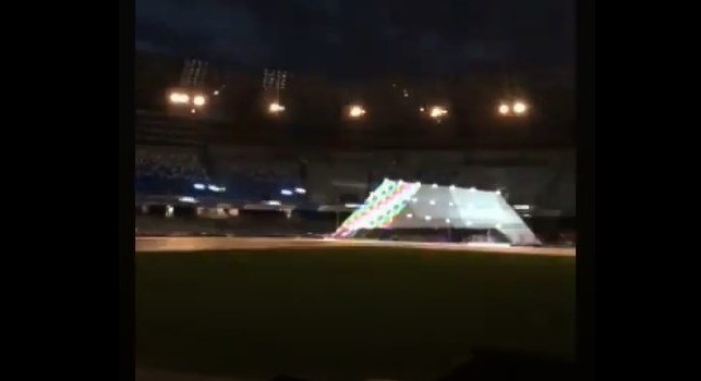San Paolo, per le Universiadi uno splendido spettacolo di giochi di luci in notturna [VIDEO]