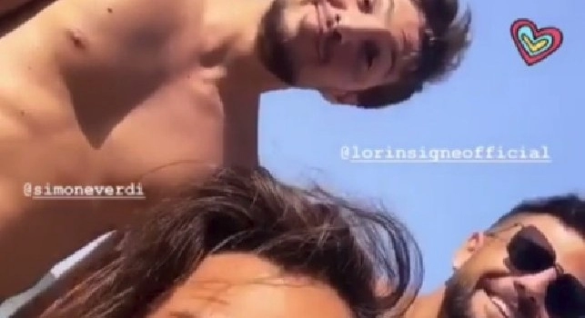 Insigne e Verdi, vacanza in Sardegna tra sorrisi [VIDEO]