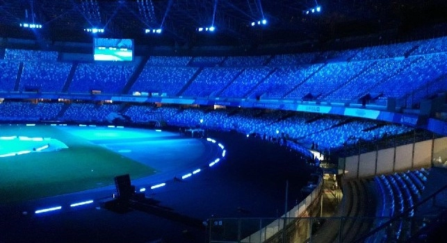 Universiadi, che spettacolo il San Paolo: prove audio-video ed effetti di luce pazzeschi! [FOTO E VIDEO ESCLUSIVI]