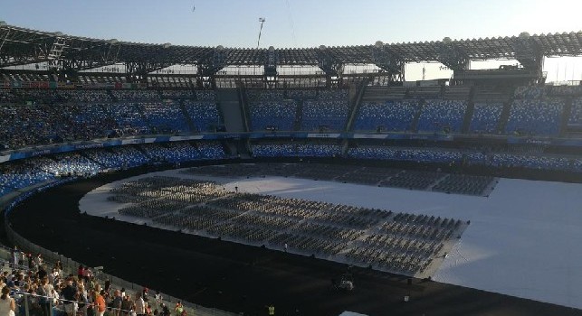 Universiadi Napoli 2019, il nuovo San Paolo è uno spettacolo: la visuale dal settore ospiti [VIDEO]