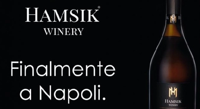 Finalmente a Napoli!: il vino di Hamsik disponibile anche in citt&agrave; [FOTO]